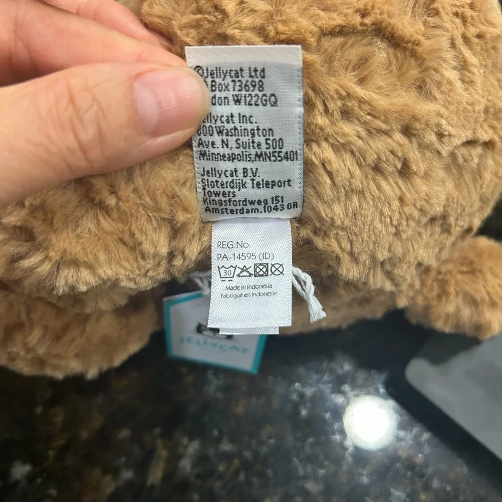 Bartholomew Bear JellyCat - Medium - Brand New - Authentic - Picture 3 of 6